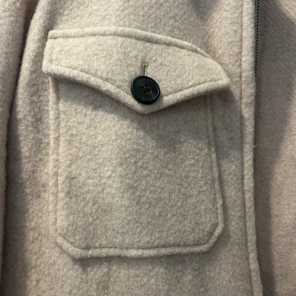Everlane Cream Utility Jacket - Picture 8 of 9